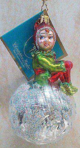 RADKO Pixie Ahoy ORNAMENT Boat KAYAK Sprite ELF 1013321  