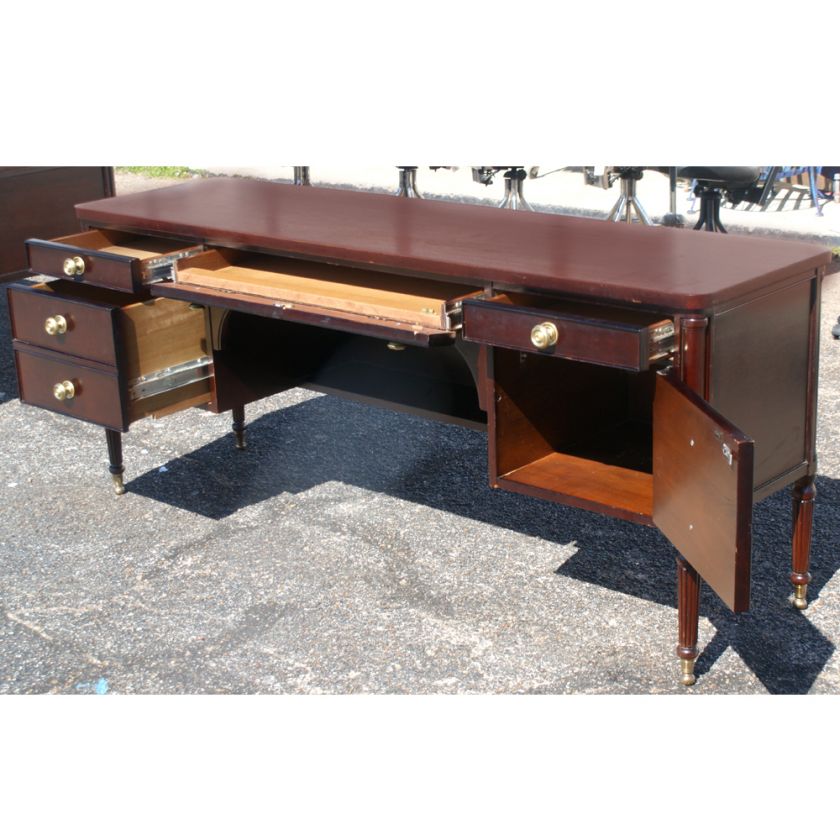 72 Vintage Regency R Way Cherry Wood Credenza  