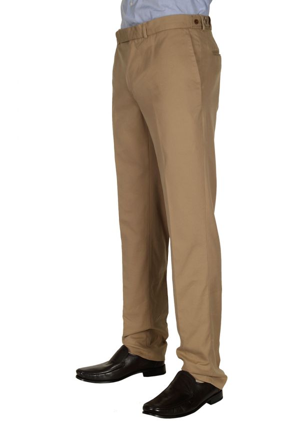 POLO RALPH LAUREN Mens Tan Cotton Chinos Khaki Pants  