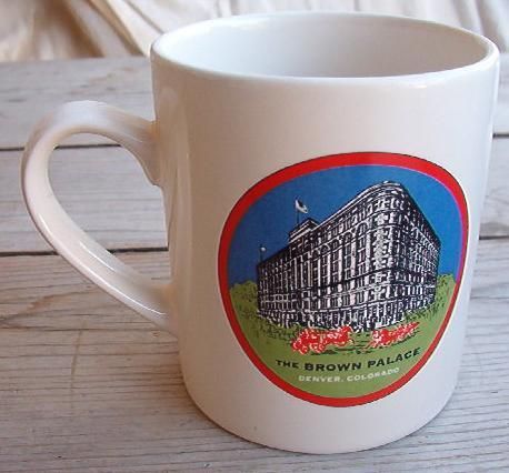 Grand American Hotel Aramis Brown Palace Denver CO Mug  