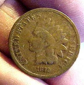 VERY GOOD+ 1872 INDIAN HEAD PENNY  
