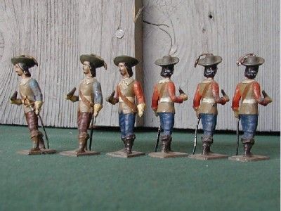 We Think They are Mignot,but there is no Markings on any figures,so 