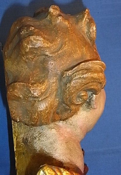 LARGE CHERUB ANGEL HEAD ANTIQUE GERMAN LA2/99  