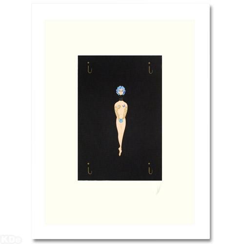 Letter I (1976) Limited Serigraph Hand Signed by ERTE  