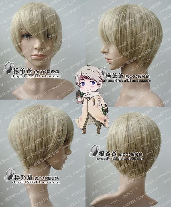   peruukki peruk Axis Powers Hetalia APH RUSSIA IVAN COSPLAY WIG w2