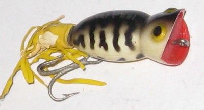 ARBOGAST FLY ROD HULA POPPER LURE VINTAGE  