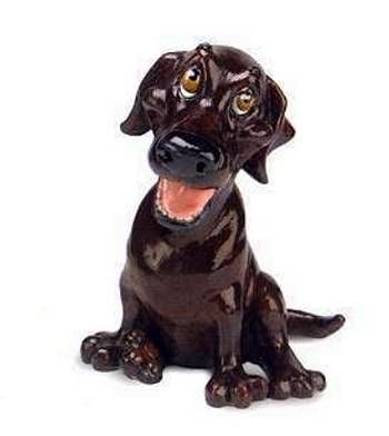 PETS WITH PERSONALITY *Reggie* CHOCOLATE LAB, NIB  