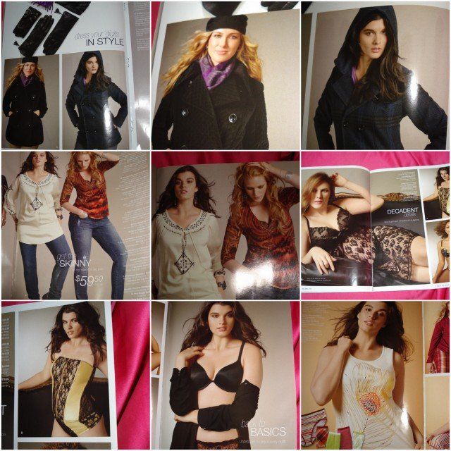 LANE BRYANT fashion catalog Crystal RENN Ashley GRAHAM  