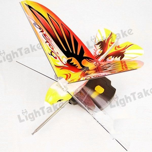 Novel Remote Control Flying E Bird RC Toy for Kids Red  