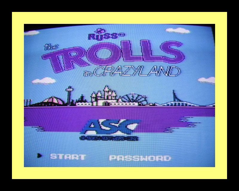 THE RUSS TROLLS IN CRAZYLAND PAL B VERSION NES NOE EXTREMELY RARE 