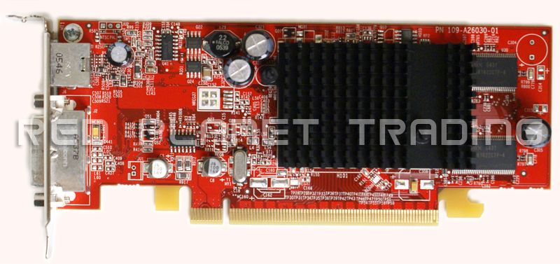 Dell/ATI Radeon X600 128MB PCIe DVI Video Card J9133  