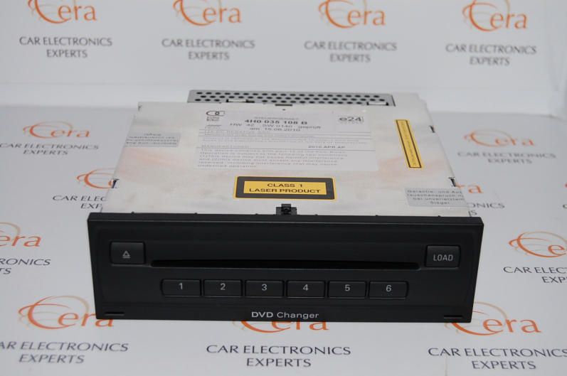 OEM Audi A8 DVD Changer for 6 DVDs A8 S8 2010  