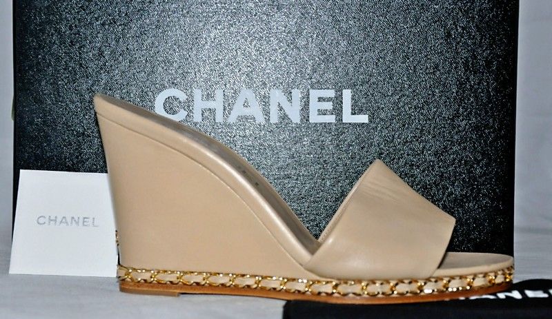   2011 CHAIN LEATHER WEDGES HEELS 2011 Collection Sold out everywhere