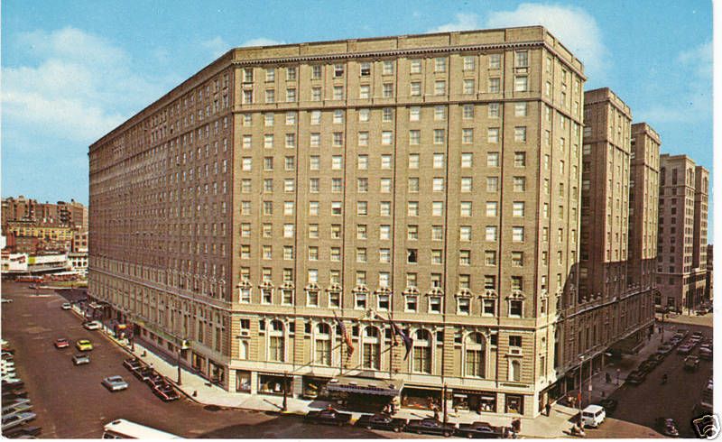 Statler Hilton Hotel Boston MA Chrome Postcard  