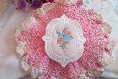 ADORABLE EMBROIDERED FLOWER APPLIQUES TOOOO SWEET  