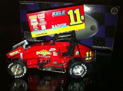 GREG HODNETT 1997 SELMA SPRINT CAR 124 SCALE DIE CAST  