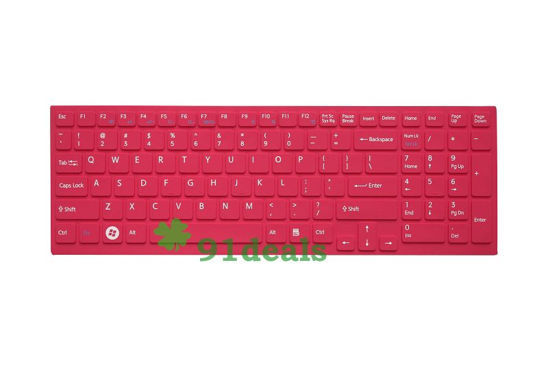 New Rosy Sony VAIO VGP KBV3/V Keyboard Skin Cover  