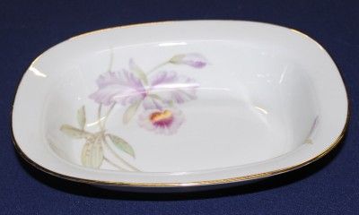 Tirschenreuth Orchid Bavarian Germany China Dinnerware  