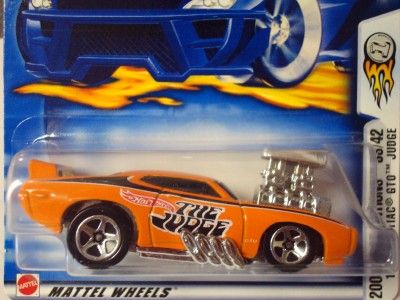 Hot Wheels 2003 First Edition 69 Pontiac GTO The Judge  