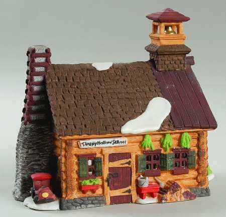 DEPT 56 NEW ENGLAND VILLAGE SLEEPY HOLLOW SCHOOL RETIRED #59544 