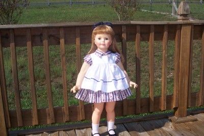 1960 IDEAL PATTI PLAYPAL DOLL + REPLICA ROSEBUD & RIBBON DRESS w 