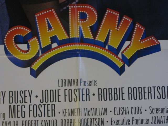 Carny 1980 Gary Busey Jodie Foster Robbie Robertson  