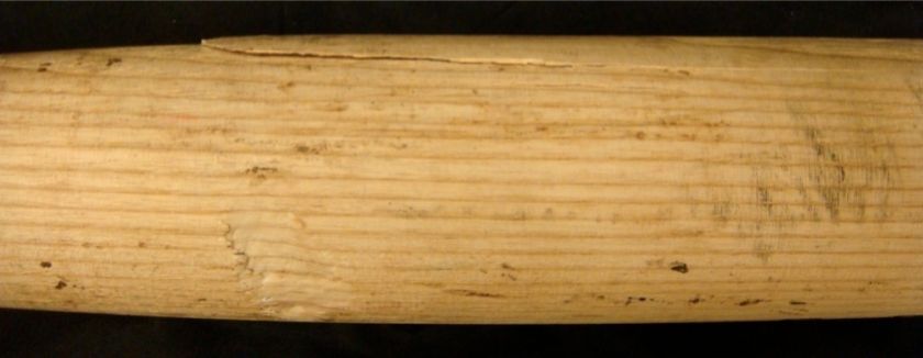 JACOBY ELLSBURY SIGNED 2009 GAME USED BAT RED SOX  