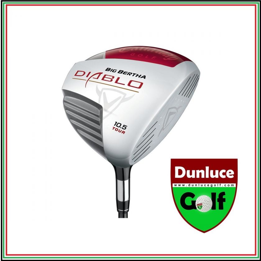 NEW CALLAWAY GOLF BIG BERTHA DIABLO TOUR DRIVER EDGE  