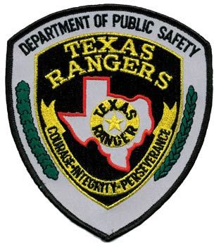 Texas Rangers Raid Patch  