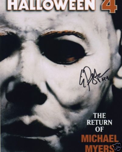 ERIK PRESTON SIGNED HALLOWEEN 4 MICHAEL MYERS PROMO  