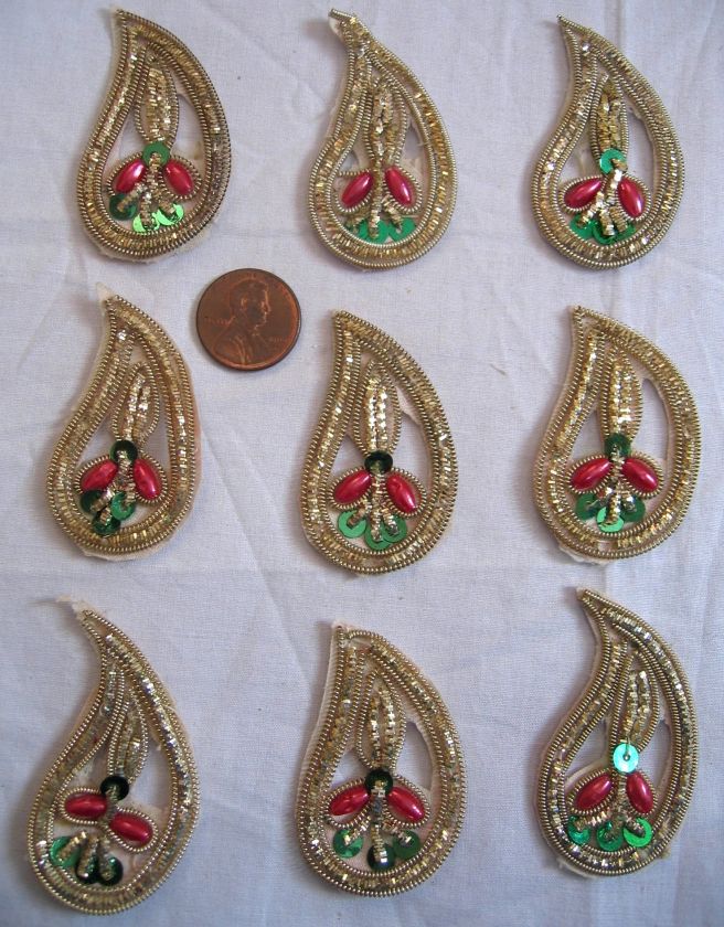 Vintage Applique Appliques 10 handicraft embroidery  