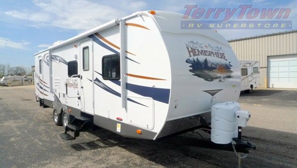 2013 Salem Hemisphere Lite 272BH Double Bunk over Double Bunk Click 