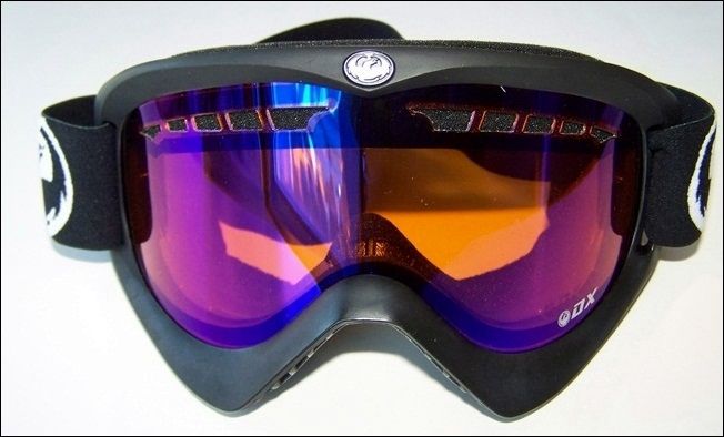 Dragon DX Snow/Ski Goggles Coal (Black)/Blue Ion NEW  