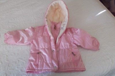 Girls*Toddler WEATHER TAMER 24 mo Snow COAT & JUMPER PINK & Creme 