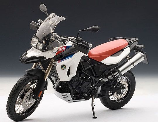 Autoart BMW F800GS 30th Anniversary Edition 1/10 Diecast Motocycle 