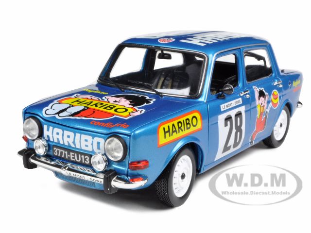 1977 SIMCA 1000 RALLY 2 #28 1/18 DIECAST MODEL CAR  