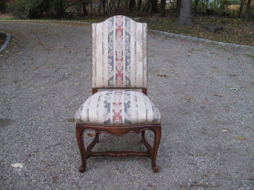 William Switzer Louis XV Style Carved Side Chair  