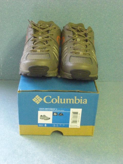 Boys Columbia Youth SwitchBack 2 Trail Shoes Sizes 1 to 6  