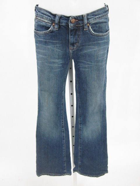 HARLOW JEANS Distressed Bridget Blue Jeans Denim 28  