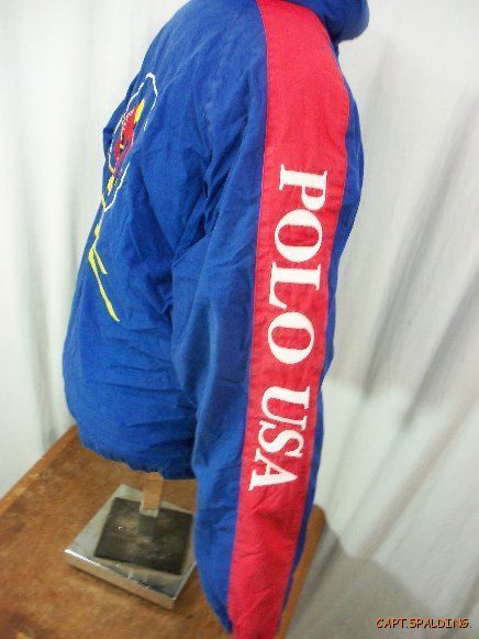 Polo Ralph Lauren.Suicide Skier Ski Down Ski Jacket. Cookie Patch 