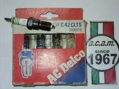 1confezione da 4 candele AC Delco c42clts auto depoca