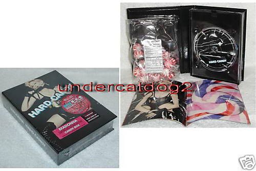 Madonna Hard Candy Taiwan Limited Candy Box w/Sticker  