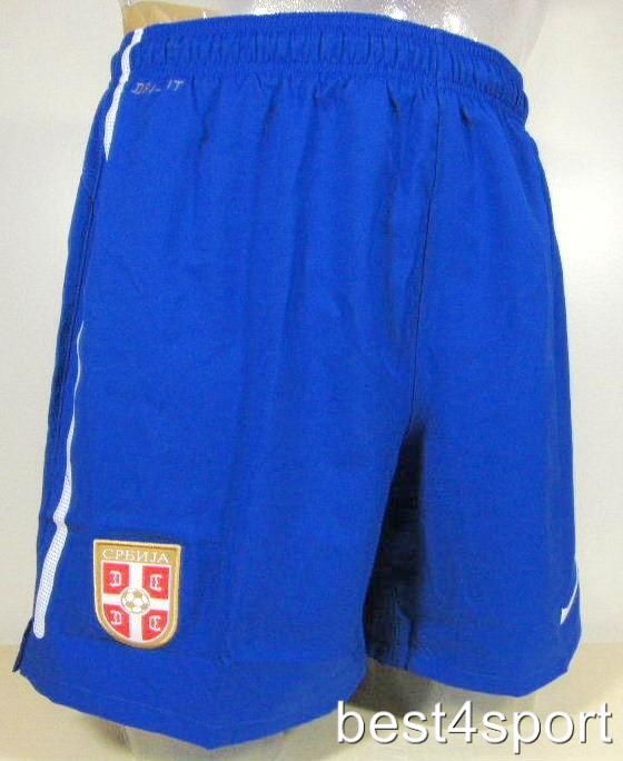 NIKE SERBIA SRBIJA DRI FIT SHORTS with inner briefs Blue   last few 