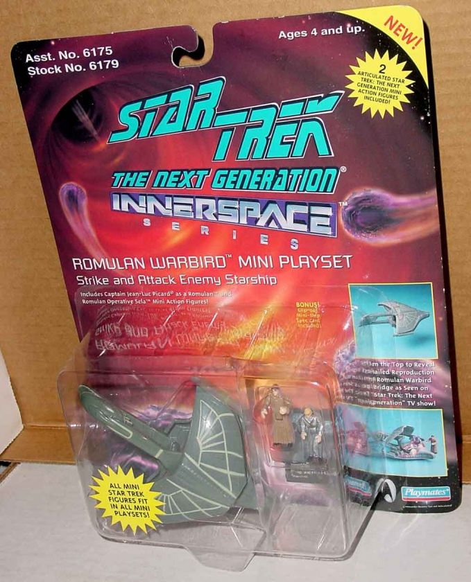 STAR TREK HUGE LOT OF 15 INNERSPACE PLAYSETS DEFIANT  