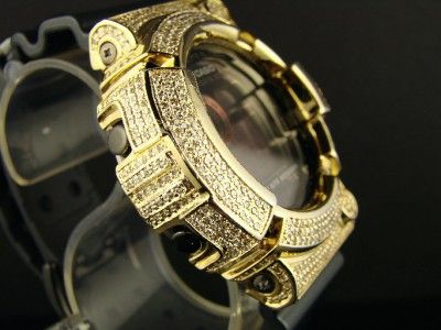 CUSTOM MADE G SHOCK/G SHOCK FROGMAN MENS DIAMOND WATCH 5.0 CT  