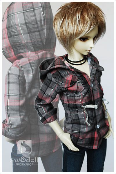 Sunnys World] Outfit 1/3 1/4 70cm Plaid Shirt SP (RG)  