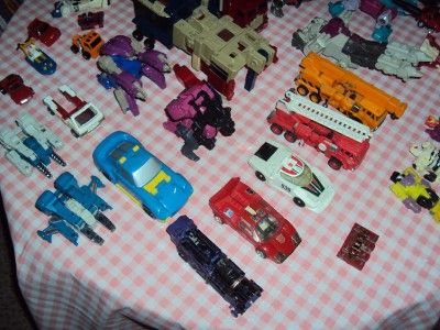 Transformers G1 vintage Lot combiners Dinobots Actionmasters 