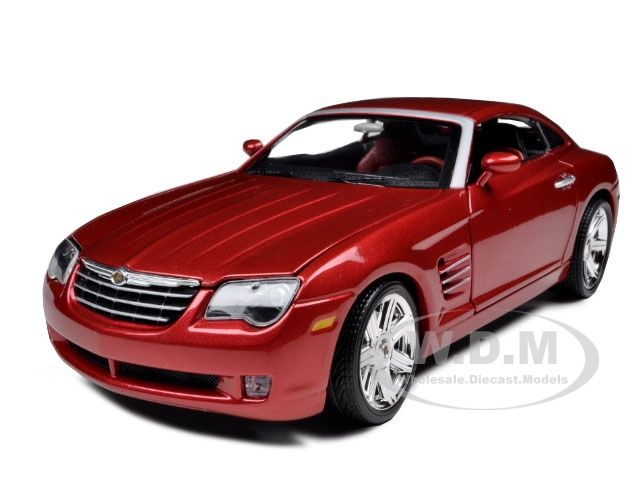 CHRYSLER CROSSFIRE METALLIC RED 1/18 DIECAST MODEL CAR  