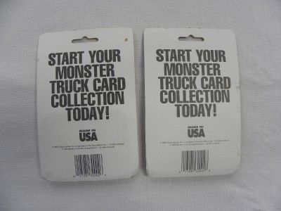   ) OF MONSTER TRUCK COLLECTIBLE CARDS 1990 CLASSIC GAMES INC.  
