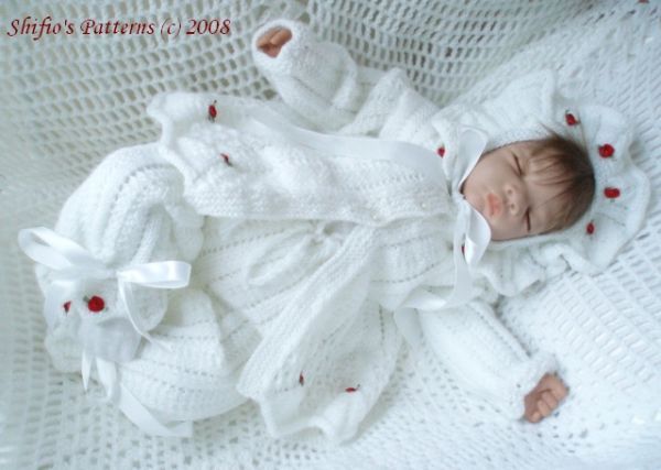 KNITTING PATTERN PATTERNS BABY KNITTING REBORN #80  